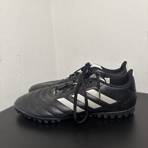 Adidas Goletto VIII Men's Turf Shoes Size 11.5 Black White Soccer Lace Up GY5775